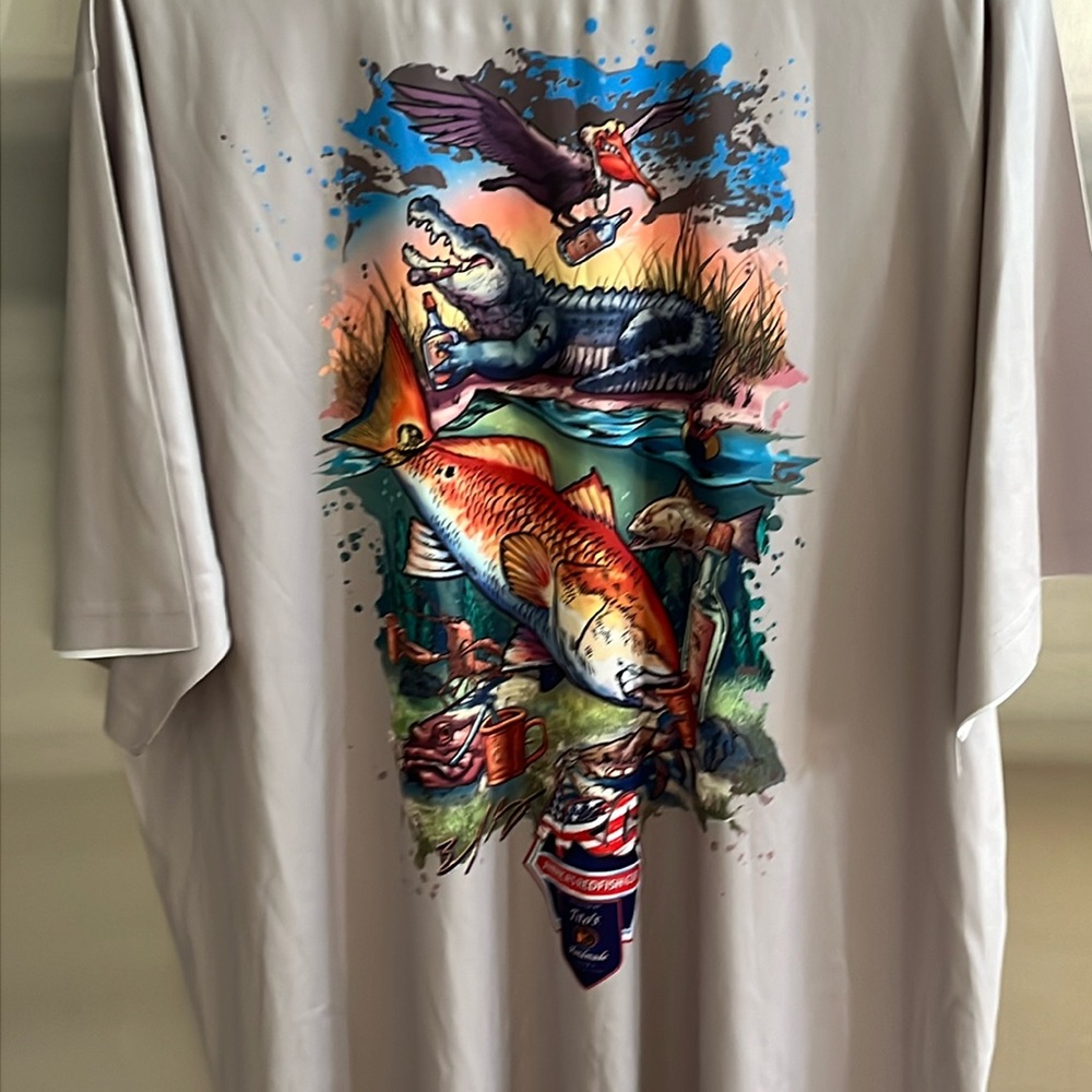 Tito’s Vodka custom submlimated men’s short sleeve shirt